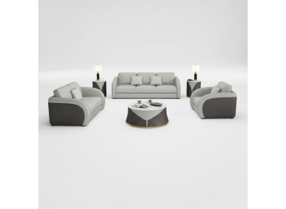 Meubles de designer exclusifs canapé 32 places, ensemble de rembourrage 2 pièces. Paysage vivant