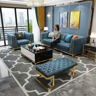 Chesterfield exclusif Design Meubles 31 places Tabouret Canapé Suite Rembourrage
