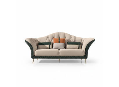 Designer Ensembles Canapé Canapé Canapé Suite 6 pcs. Ensemble de tables basses en cuir