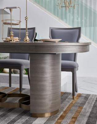 Salle à manger Chaise Bois Siège Rembourrage Mobilier Italien Fauteuils Inclinables