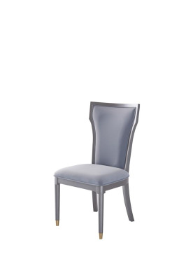 Salle à manger Chaise Bois Siège Rembourrage Mobilier Italien Fauteuils Inclinables