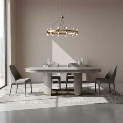 Table de salle à manger Table Designer Meuble Style italien Ameublement Salle à manger
