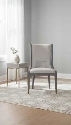 Chaise de design de luxe en bois véritable, meuble de style italien, fauteuil inclinable à siège unique