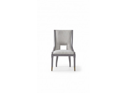 Chaise de design de luxe en bois véritable, meuble de style italien, fauteuil inclinable à siège unique