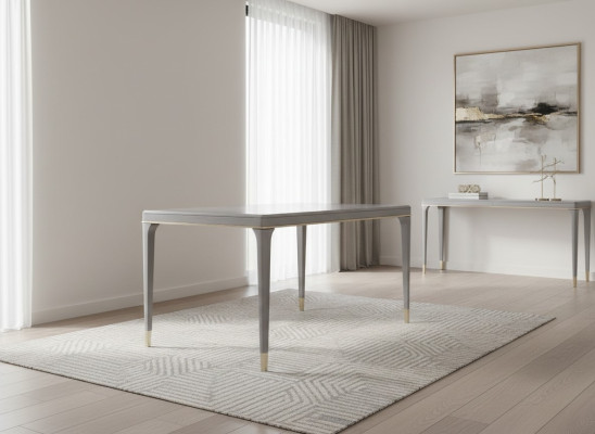 Style italien Mobilier Table à manger Table Mobilier en bois Salle à manger 140x85cm