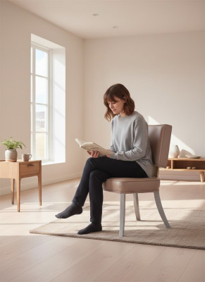 Salle à manger Chaise Siège en bois Mobilier italien Fauteuils inclinables Rembourrage