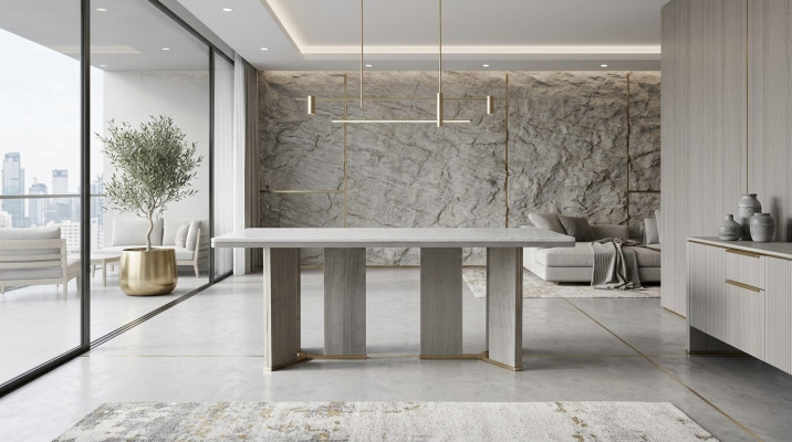 Table à manger Mobilier Salle à manger Tables en bois Table italienne