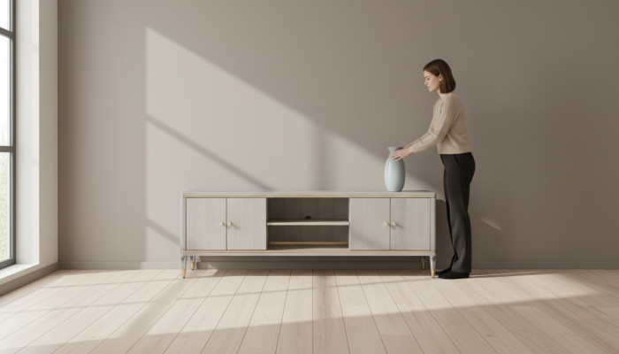 Meuble de design de télévision Armoires télé Tables bahuts de style moderne Mobilier
