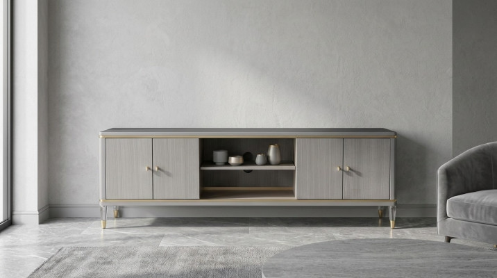 Meuble de design de télévision Armoires télé Tables bahuts de style moderne Mobilier