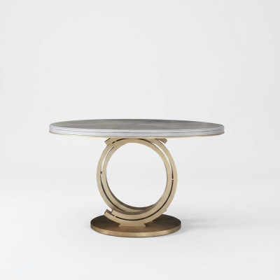 Table ronde Salle à manger Table à manger Style italien Mobilier Table à manger Ronde