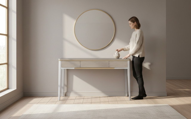 Conception Bureau Mobilier de bureau de style de luxe Table de bureau italienne