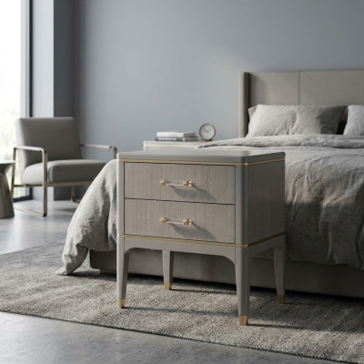 Meubles de designer de luxe Table de chevet de chambre Consoles Tables d'appoint