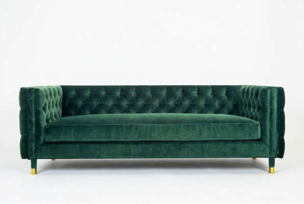 Chesterfield Canapé Salon Canapé en Tissu Canapé Rembourrage Siège Ensemble 3 Places Sofas neuf