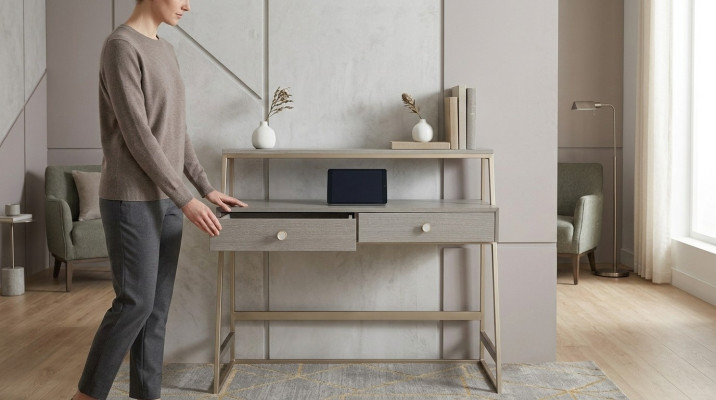 Consoles de design Table de maquillage Coiffeuse Commode Tables de coiffure