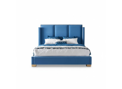 Lits d'hôtel Lit double Design Lit en bois Lits 180x200cm Chambre