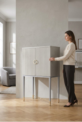 Design Buffet Salon Commode Armoire Bahut Enfilade Meuble de Luxe Nouveau
