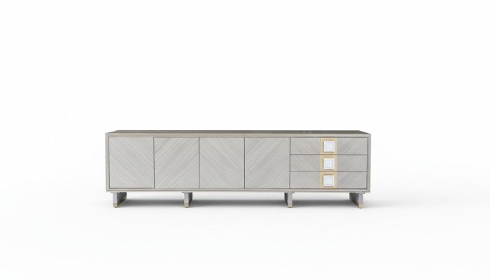 Meuble TV Armoire Buffet bas Télévision Mobilier Table de télévision Meuble TV design