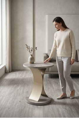 Table d'appoint Table Meubles de luxe Tables Table ronde Table basse italienne