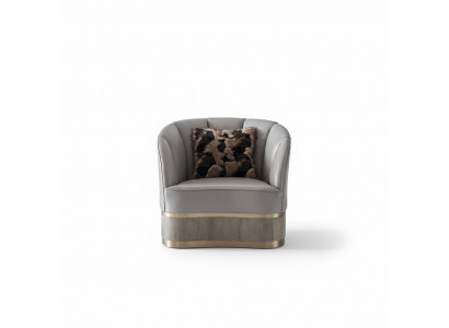 Salon Fauteuil de luxe Hôtel Tapisserie Fauteuils Modernes à un seul siège Concepteur