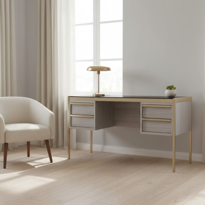 Meubles de design de luxe Bureau Table en bois Tables en bois Bureaux Secrétaire