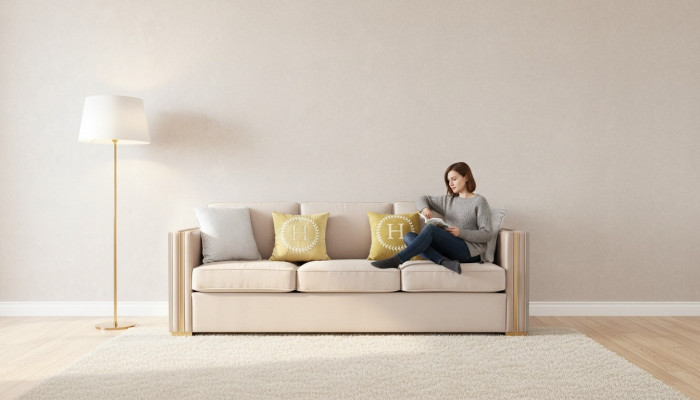 Salon Mobilier design Ensemble de canapés Canapé Rembourrage Complet e Sofa