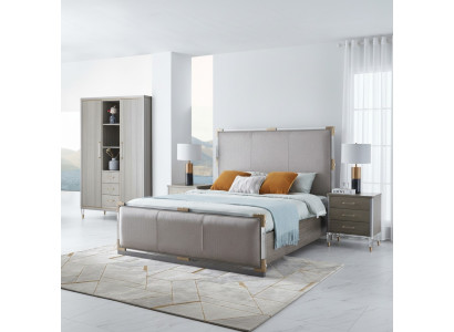 Chambre de luxe Lit Lit double Bois 180x200cm Hôtel de Dubaï