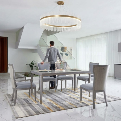 Complete et Suite Salle à manger Groupe de chaises Suite 6x fauteuils Chaises
