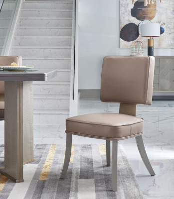 Ensemble de salle à manger complet Table + 4 chaises à accoudoirs de luxe