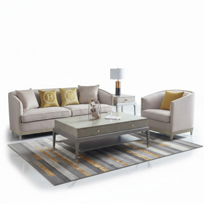 Table basse de luxe Salon Tables en bois Mobilier de haute qualité Table d'appoint