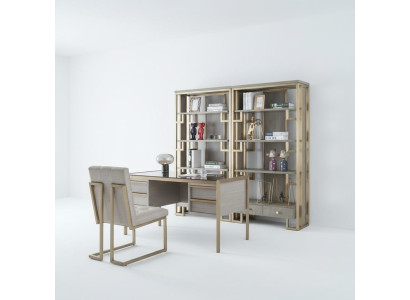 Ensemble de mobilier de bureau Bureau de campagne Chaise Fauteuil Table de secrétaire