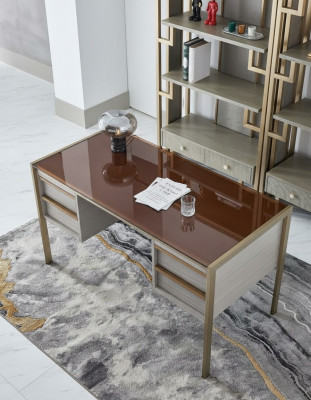 Tableau de bureau de luxe Tables de chef de bureau Tables de bureau Mobilier d'ameublement Meubles