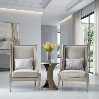 Salon de luxe Mobilier de l'hôtel Mobilier Dubai style 3 pièces Ensemble suite