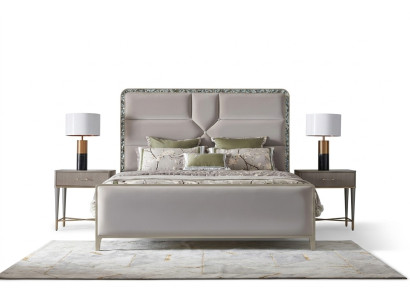 Chambre Lit de luxe Conception de lit Lits 180x200cm Dubaï Double