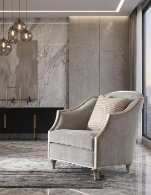 Chaises longues Canapé Mobilier d'hôtel Fauteuil Siège simple Chaise royale Trône