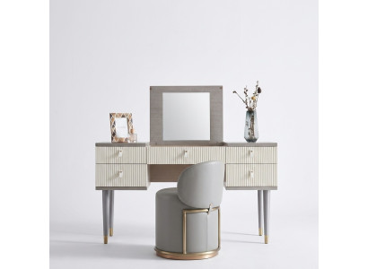 Coiffeuse Consoles Table Secrétaire Cosmétiques Miroir Commode Tabouret