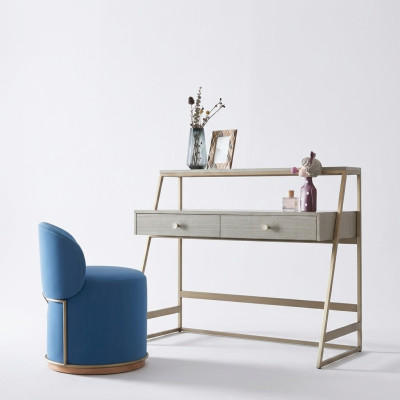 Consoles de design Coiffeuse Cosmétiques Déco Table Miroir Commode Coiffeur