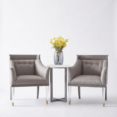 Meubles de design de luxe Style italien Fauteuil Salon Lounge Club