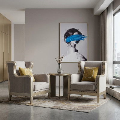 Mobilier Fauteuil Relax Club Luxueux Design Fauteuil Hôtel Dubai