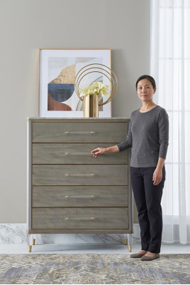 Commode Armoire Mobilier de designer Élégant Décoratif Commode Aménagement