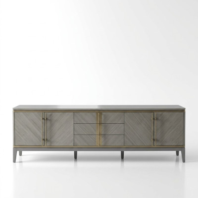 Buffet de luxe pour téléviseur, meuble bas pour téléviseur, armoire xxxl, table de salon, meuble en bois pour téléviseur