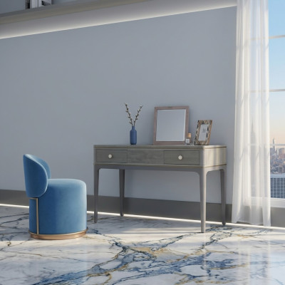 Coiffeuse Table de cosmétiques Miroir Commode Tables de coiffure Designer