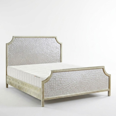 Lit royal Chambre Luxe Lit Lits doubles en bois 180x200cm Luxe