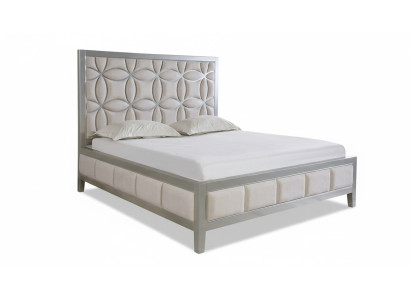 Lits doubles Lit royal Décoration de chambre Lit moderne en bois 180x200cm