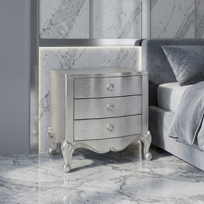 Table de chevet Consoles Tables d'appoint Table Mobilier de chambre d'hôtel de luxe en bois neuf