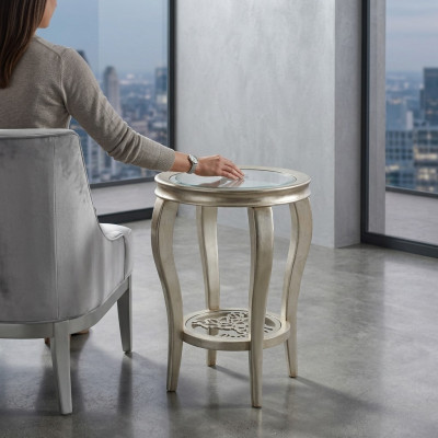 Table d'appoint Table ronde Design Table basse Table en verre Tables en bois Hôtel