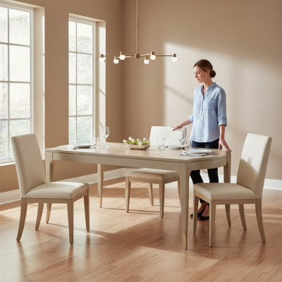 Table à manger design meubles de luxe tables mobilier style italien tables en bois