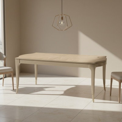 Table à manger design meubles de luxe tables mobilier style italien tables en bois