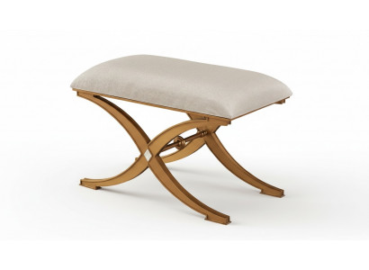 Tabouret design Tabouret Meuble de luxe Pouf Repose-pieds Tabouret rembourré Banc