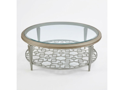 Table basse Table d'appoint Table en verre Salon Table design Mobilier Rond