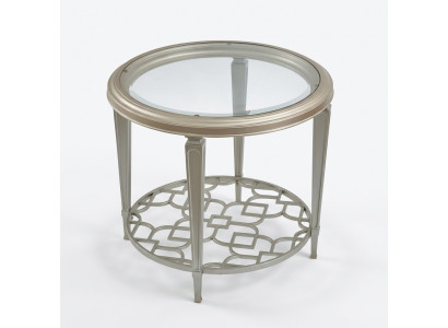 Table en verre Table d'appoint Design Mobilier de luxe Tables de journaux Tables d'appoint Table